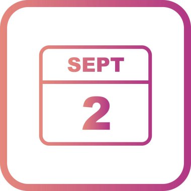 Tek Gün Takviminde 2 Eylül Tarihi