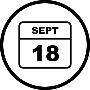 Tek Gün Takviminde 18 Eylül Tarihi