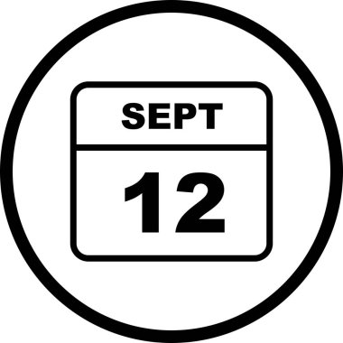 Tek Gün Takviminde 12 Eylül Tarihi