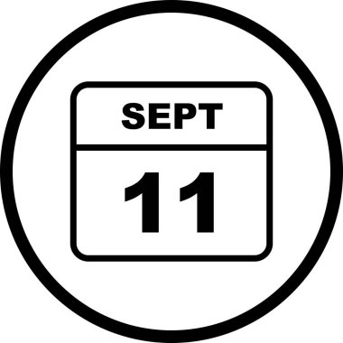 Tek Gün Takviminde 11 Eylül Tarihi