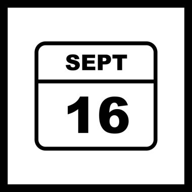 Tek Gün Takviminde 16 Eylül Tarihi