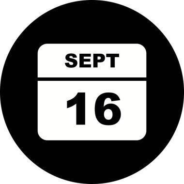 Tek Gün Takviminde 16 Eylül Tarihi