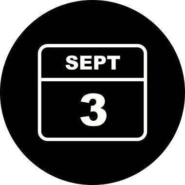 Tek Gün Takviminde 3 Eylül Tarihi