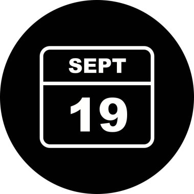 Tek Gün Takviminde 19 Eylül Tarihi