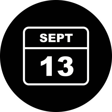 Tek Gün Takviminde 13 Eylül Tarihi