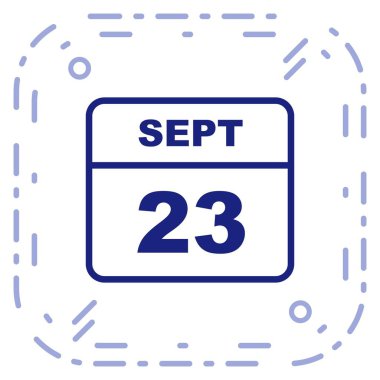 Tek Gün Takviminde 23 Eylül Tarihi