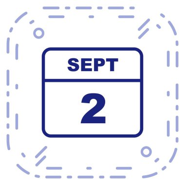 Tek Gün Takviminde 2 Eylül Tarihi