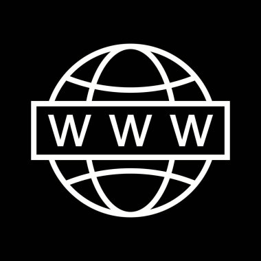 İllüstrasyon Web Arama Simgesi