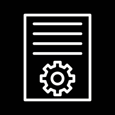 İllüstrasyon Makale Pazarlama Simgesi