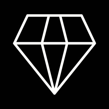 İllüstrasyon Elmas Simgesi