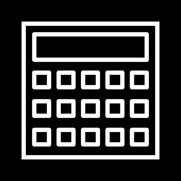 Illustration  Calculation Icon — Stock Photo, Image