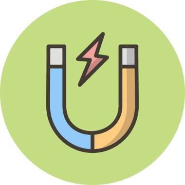 İllüstrasyon Mıknatıs Simgesi