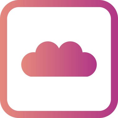 İllüstrasyon Bulut Simgesi