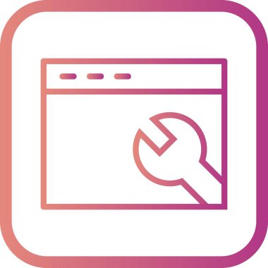 İllüstrasyon Tarayıcı Ayarları Simgesi