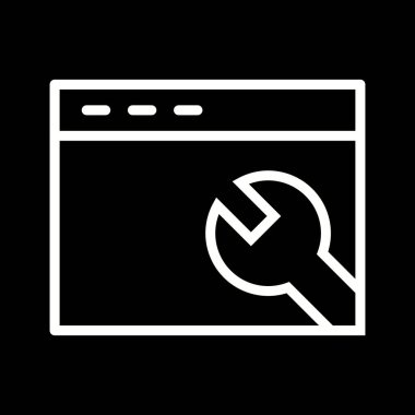 İllüstrasyon Tarayıcı Ayarları Simgesi