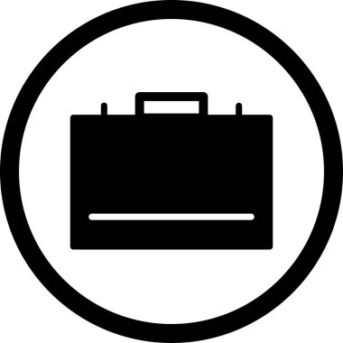 İllüstrasyon Evrak Çantası Simgesi