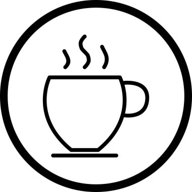 Illustration çay simgesi