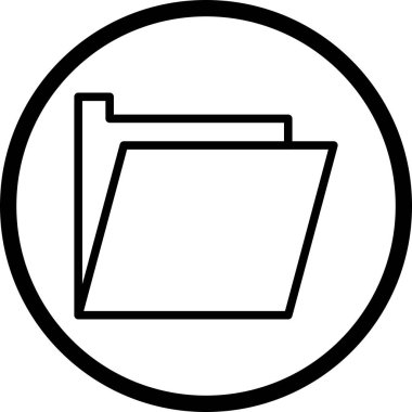 Resimde klasör simgesi