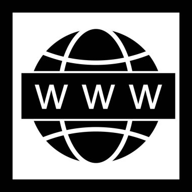 İllüstrasyon Web Arama Simgesi