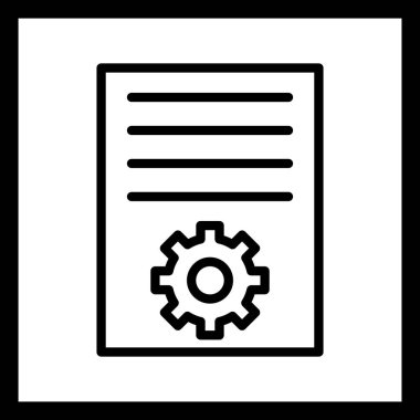 İllüstrasyon Makale Pazarlama Simgesi