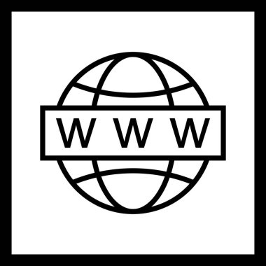 İllüstrasyon Web Arama Simgesi