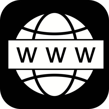 İllüstrasyon Web Arama Simgesi