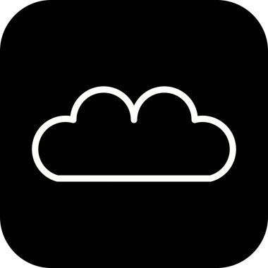 İllüstrasyon Bulut Simgesi