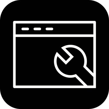 İllüstrasyon Tarayıcı Ayarları Simgesi