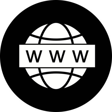 İllüstrasyon Web Arama Simgesi