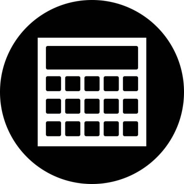 İllüstrasyon Hesaplama Simgesi