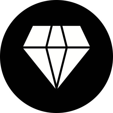 İllüstrasyon Elmas Simgesi