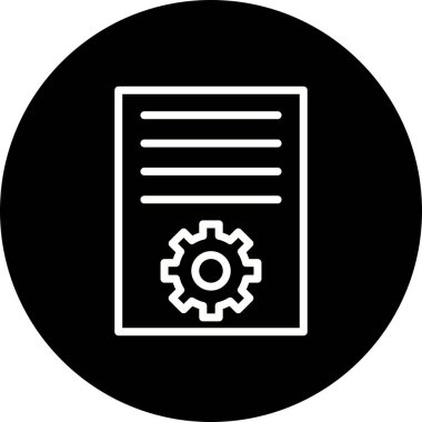 İllüstrasyon Makale Pazarlama Simgesi