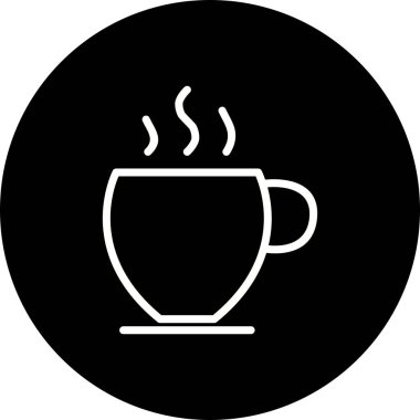 Illustration çay simgesi