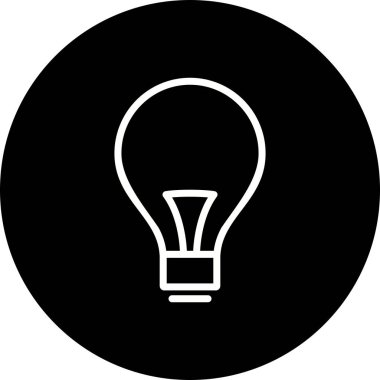 İllüstrasyon Ampul Simgesi