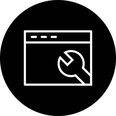 İllüstrasyon Tarayıcı Ayarları Simgesi