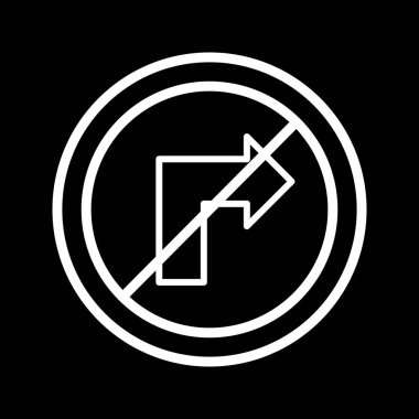 İllüstrasyon Sağa dönüş Simgesi Yok