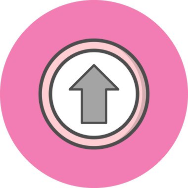 İllüstrasyon Düz İleri Simge git