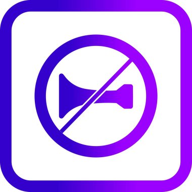 İllüstrasyon Sesli uyarı cihazları simge yasaklandı