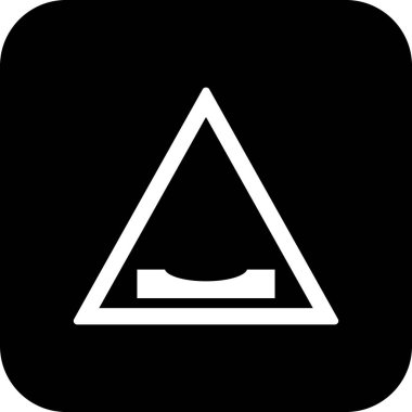 İllüstrasyon Yol dips Simgesi