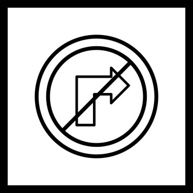 İllüstrasyon Sağa dönüş Simgesi Yok