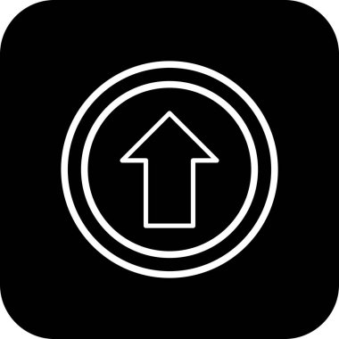 İllüstrasyon Düz İleri Simge git