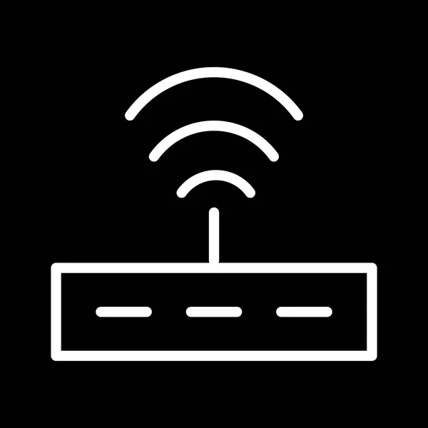 Ikona ilustracji routera — Zdjęcie stockowe