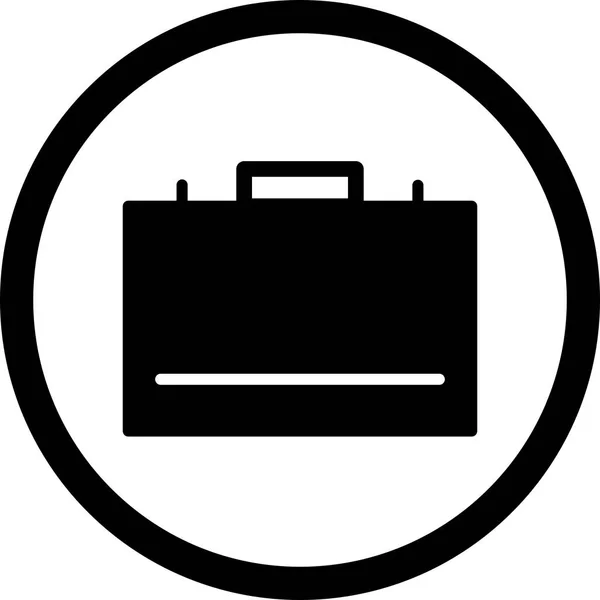 Illusztráció táska ikon — Stock Fotó