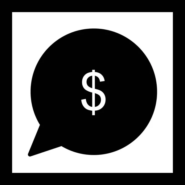 Ilustracja Wyślij pieniądze ikona — Zdjęcie stockowe