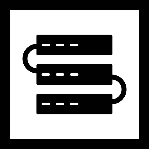 Pictogram voor illustratie servers — Stockfoto