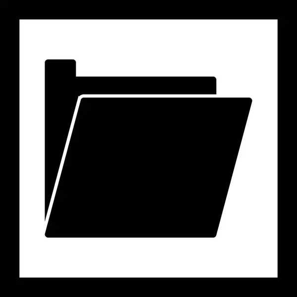 Illustrationsordner-Symbol — Stockfoto