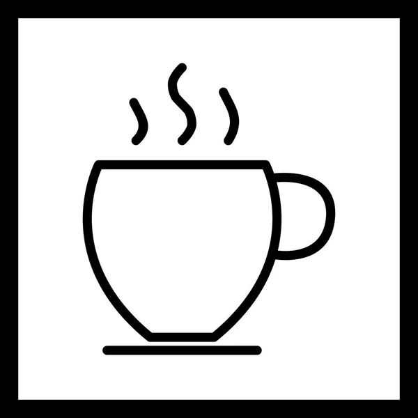 Іконка чайної ікони — стокове фото