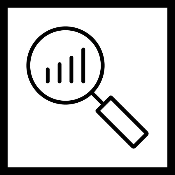 Illustrationsanalyse-Symbol — Stockfoto