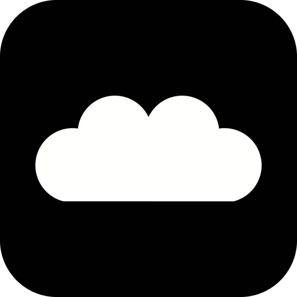 İllüstrasyon Bulut Simgesi — Stok fotoğraf
