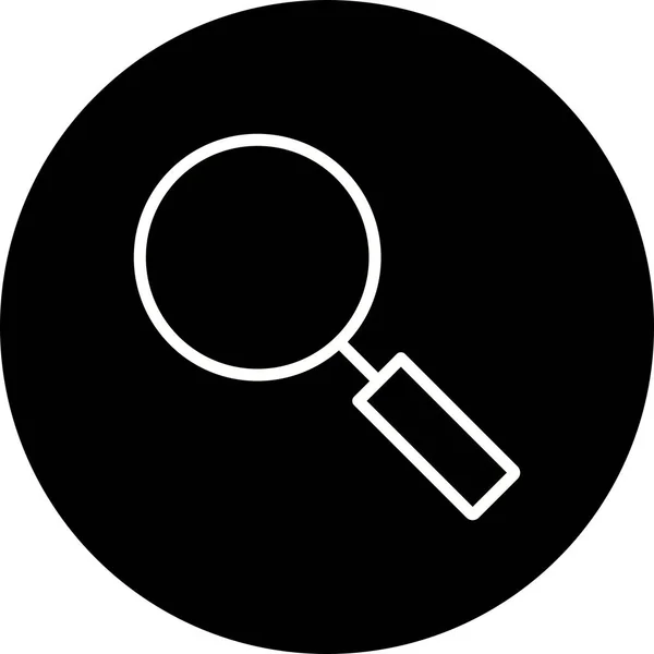 Illustration Search Icon — Stock Photo, Image